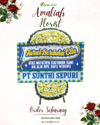 Papan Bunga Duka di Selabatu