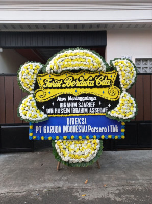 Papan Bunga Duka di Selabatu
